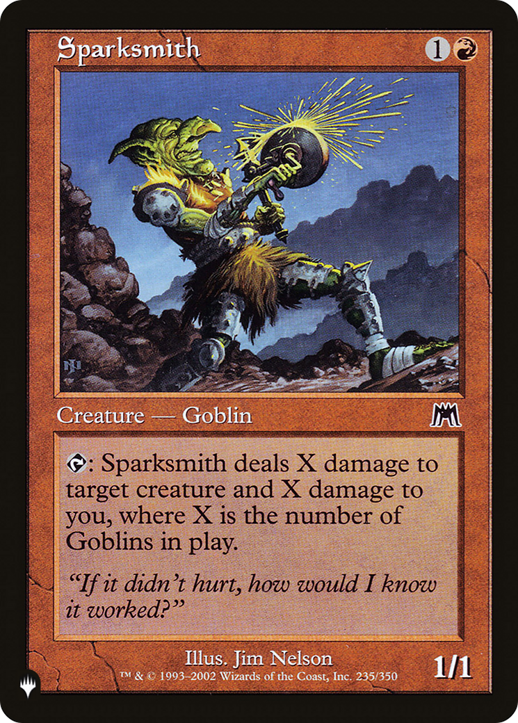 Sparksmith [LIST 235/350]