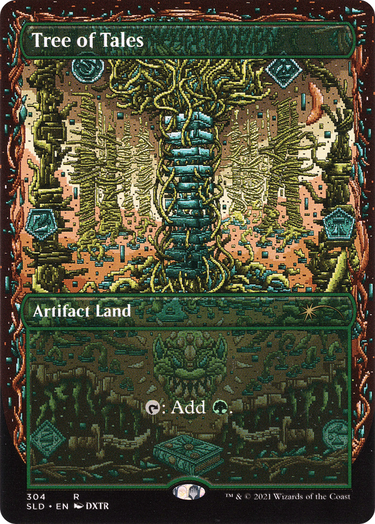 {R} Tree of Tales (Borderless) [Secret Lair Drop Series][SLD 304]