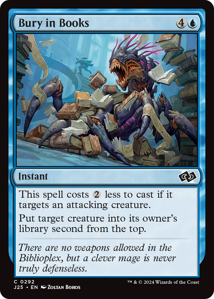 {C} Bury in Books [Foundations Jumpstart][J25 292]