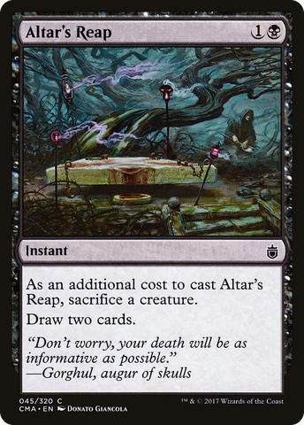 {C} Altar's Reap [Commander Anthology][CMA 045]