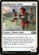 {C} Battalion Foot Soldier [Core Set 2020][M20 007]