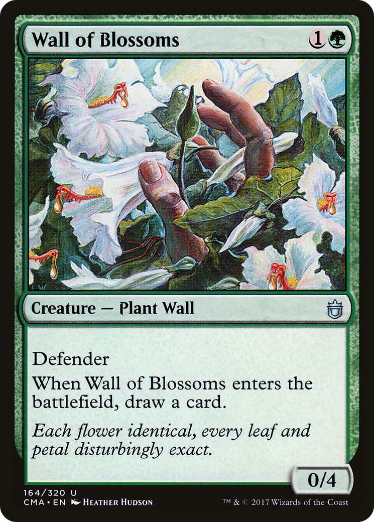{C} Wall of Blossoms [Commander Anthology][CMA 164] - Misty Mountain Games
