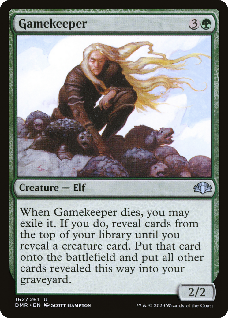 {C} Gamekeeper [Dominaria Remastered][DMR 162]