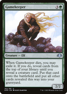 {C} Gamekeeper [Dominaria Remastered][DMR 162]