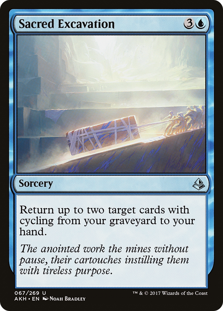 {C} Sacred Excavation [Amonkhet][AKH 067] - Misty Mountain Games