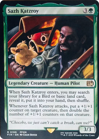 {@R} Sazh Katzroy [FINAL FANTASY][FIN 199]