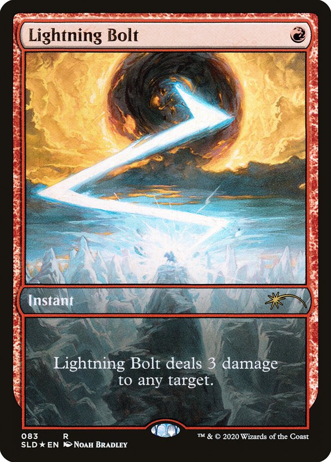 {R} Lightning Bolt (083) [Secret Lair Drop Series][SLD 083]