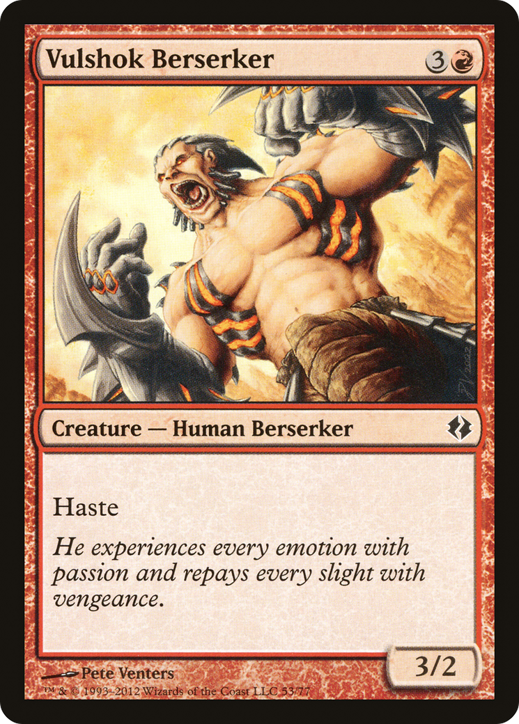 {C} Vulshok Berserker [Duel Decks: Venser vs. Koth][DDI 053] - Misty Mountain Games