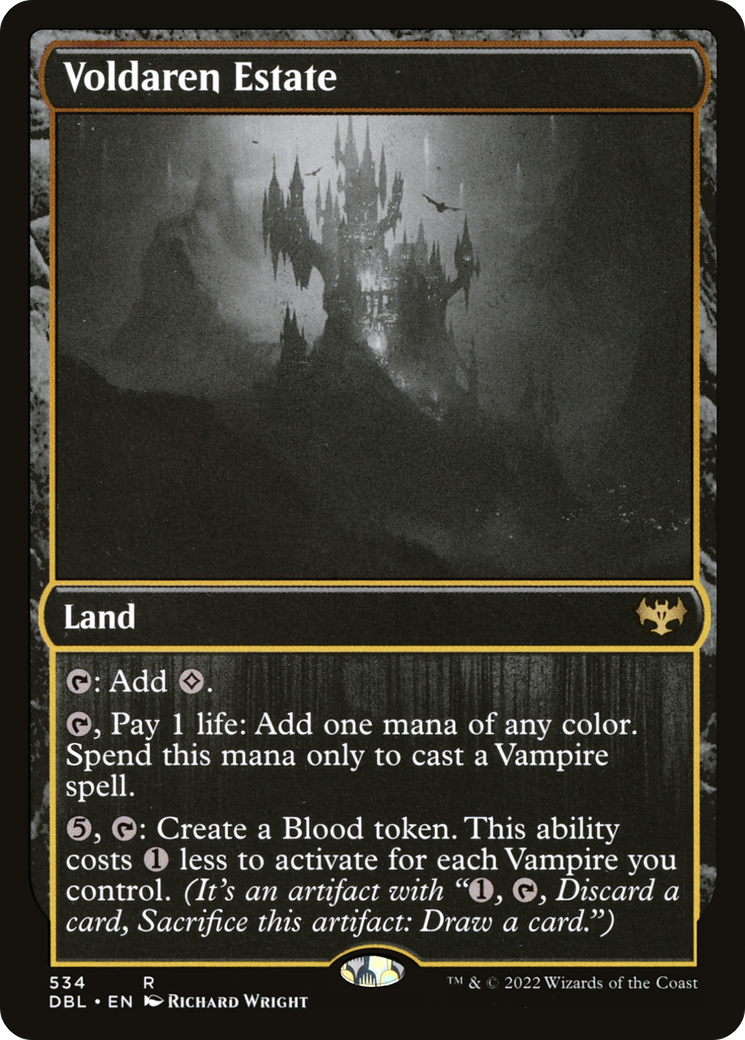 {R} Voldaren Estate [Innistrad: Double Feature][DBL 534]