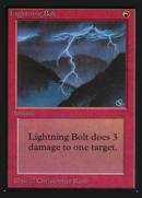 {C} Lightning Bolt [Collectorsâ Edition][GB CED 162]