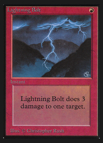{C} Lightning Bolt [Collectorsâ Edition][GB CED 162]