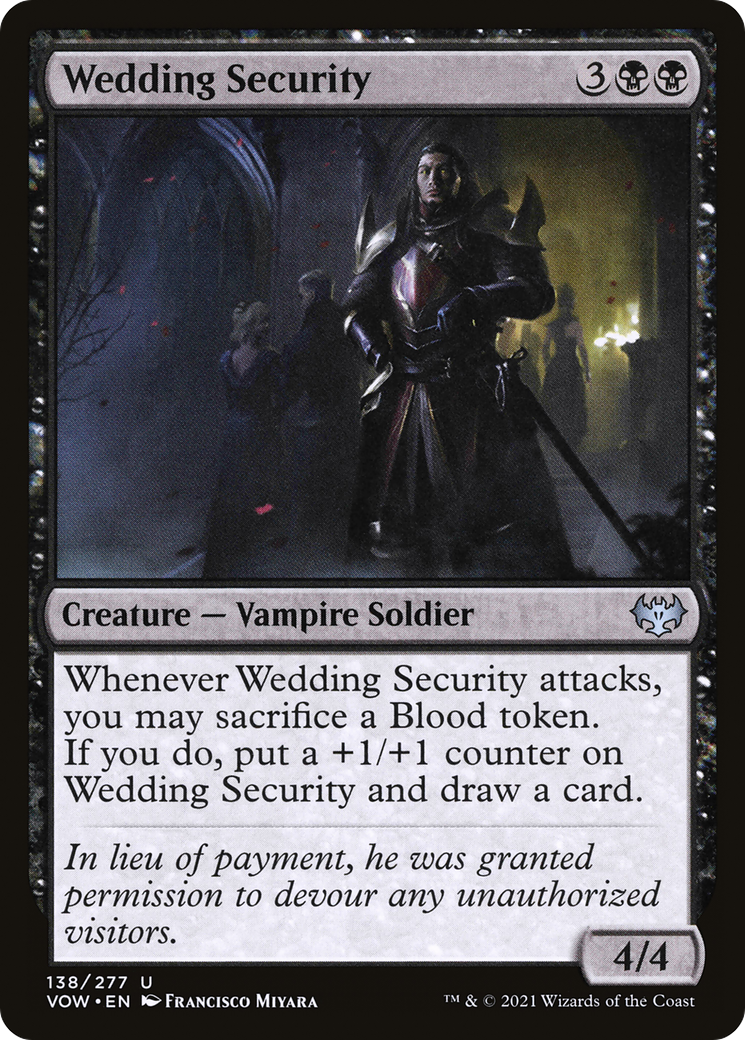 {C} Wedding Security [Innistrad: Crimson Vow][VOW 138]