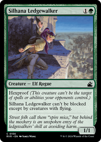 {C} Silhana Ledgewalker [Ravnica Remastered][RVR 156]