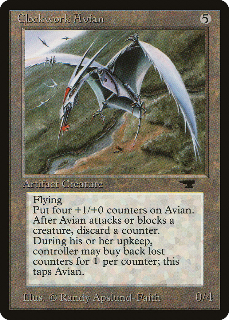 {R} Clockwork Avian [Antiquities][ATQ 045] - Misty Mountain Games