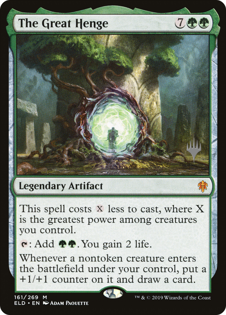{R} The Great Henge (Promo Pack) [Throne of Eldraine Promos][PP ELD 161]
