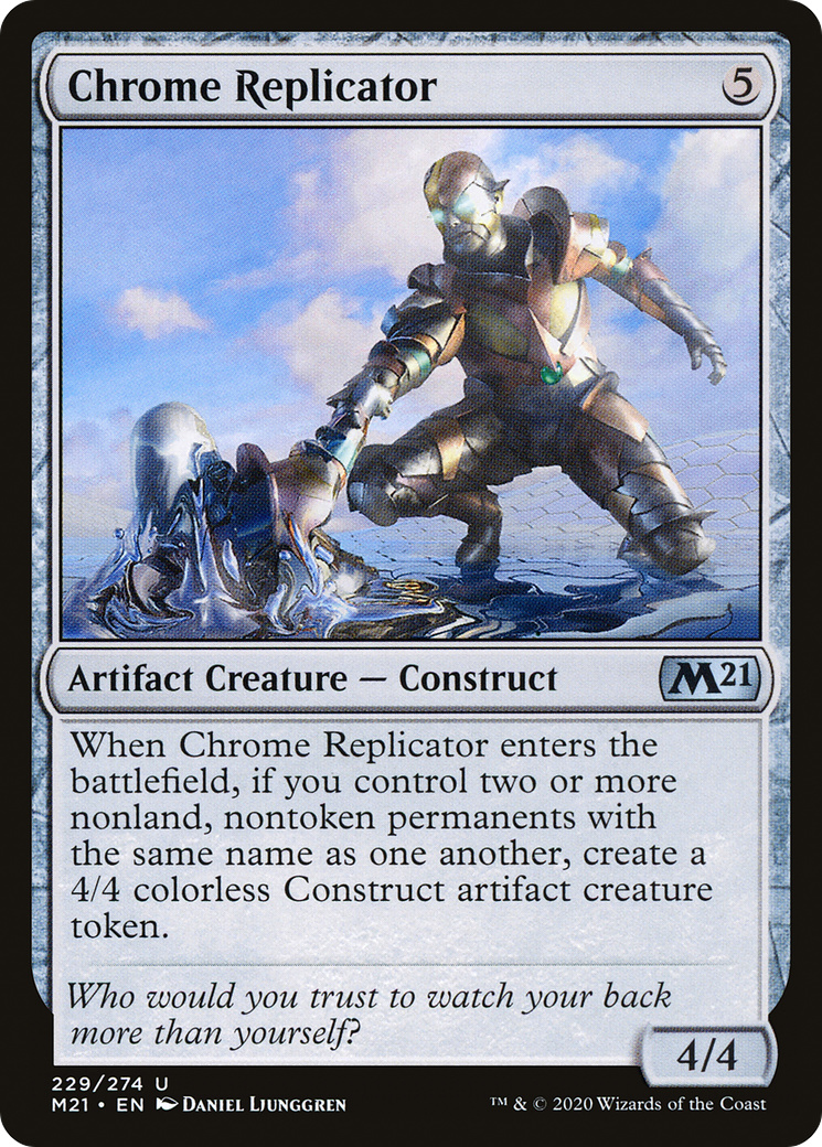 {C} Chrome Replicator [Core Set 2021][M21 229]