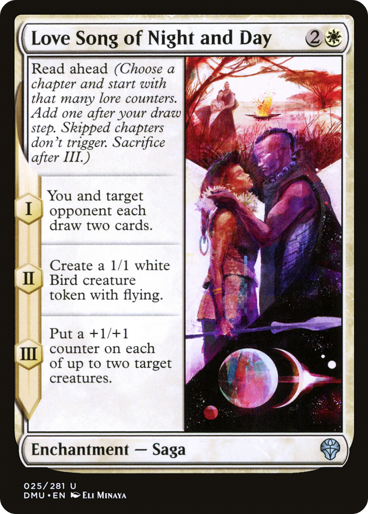 {C} Love Song of Night and Day [Dominaria United][DMU 025]