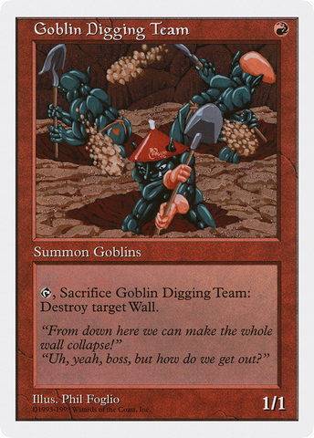 {C} Goblin Digging Team [Anthologies][ATH 031]