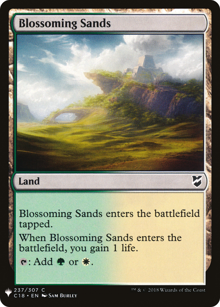 {C} Blossoming Sands [Mystery Booster][LS C18 237]