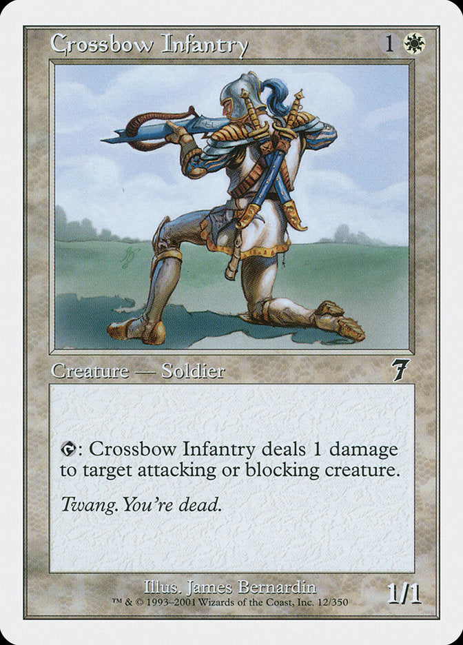 {C} Crossbow Infantry [Seventh Edition][7ED 012]