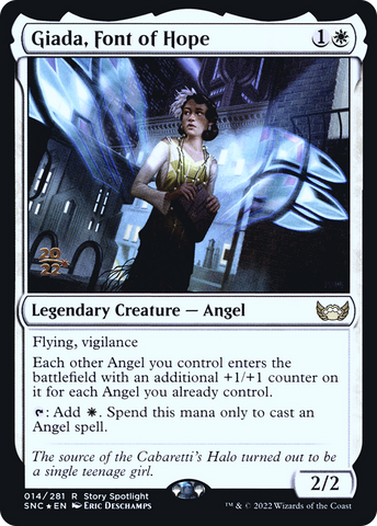 {R} Giada, Font of Hope [Streets of New Capenna Prerelease Promos][PR SNC 014]