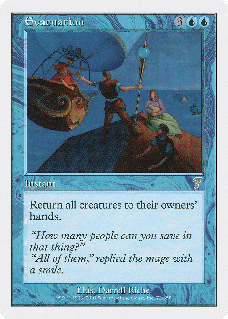{R} Evacuation [Seventh Edition][7ED 072]