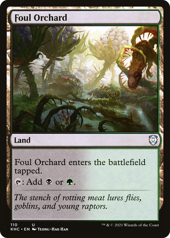 {C} Foul Orchard [Kaldheim Commander][KHC 110]