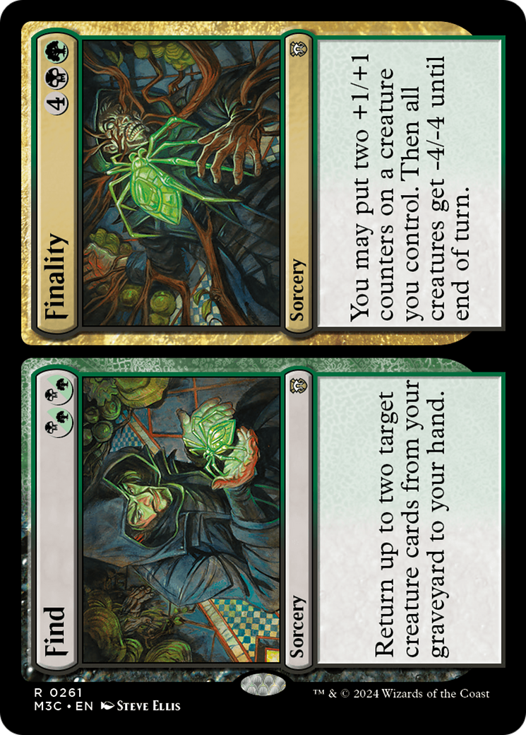 {R} Find // Finality (Ripple Foil) [Modern Horizons 3 Commander][RPF M3C 261]