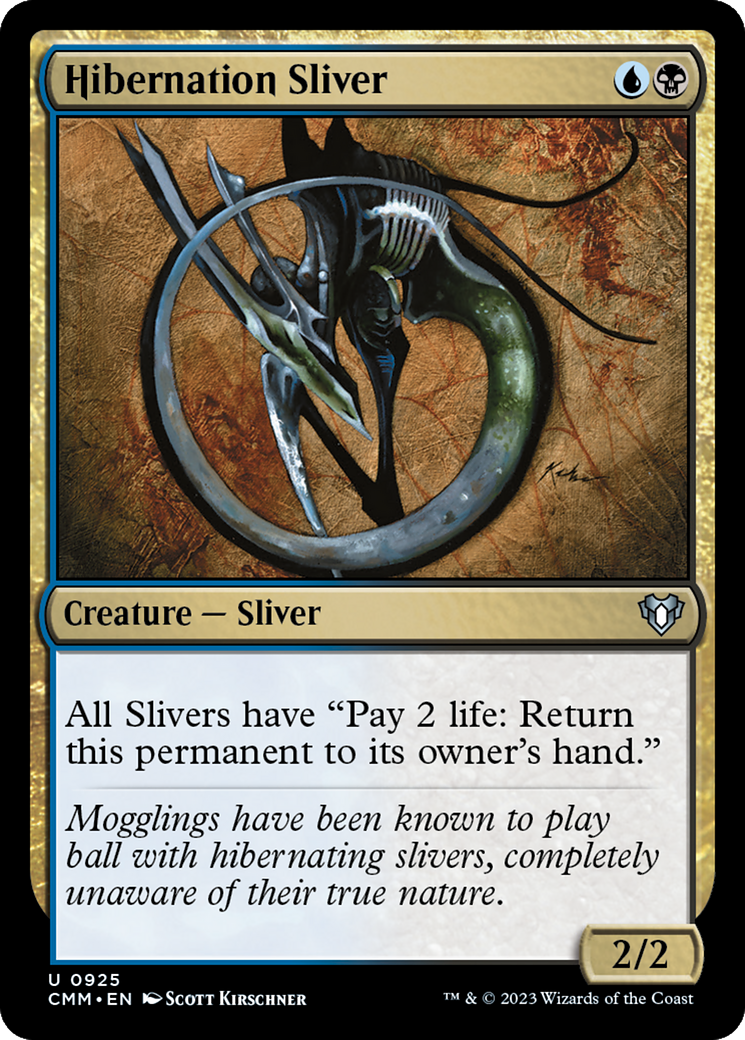 {C} Hibernation Sliver [Commander Masters][CMM 925]