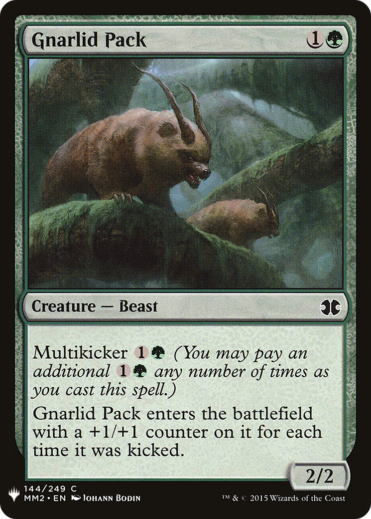 {C} Gnarlid Pack [Mystery Booster][LS MM2 144]