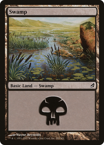 {B}[LRW 292] Swamp (292) [Lorwyn]