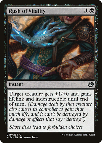 {C} Rush of Vitality [Kaladesh][KLD 099]