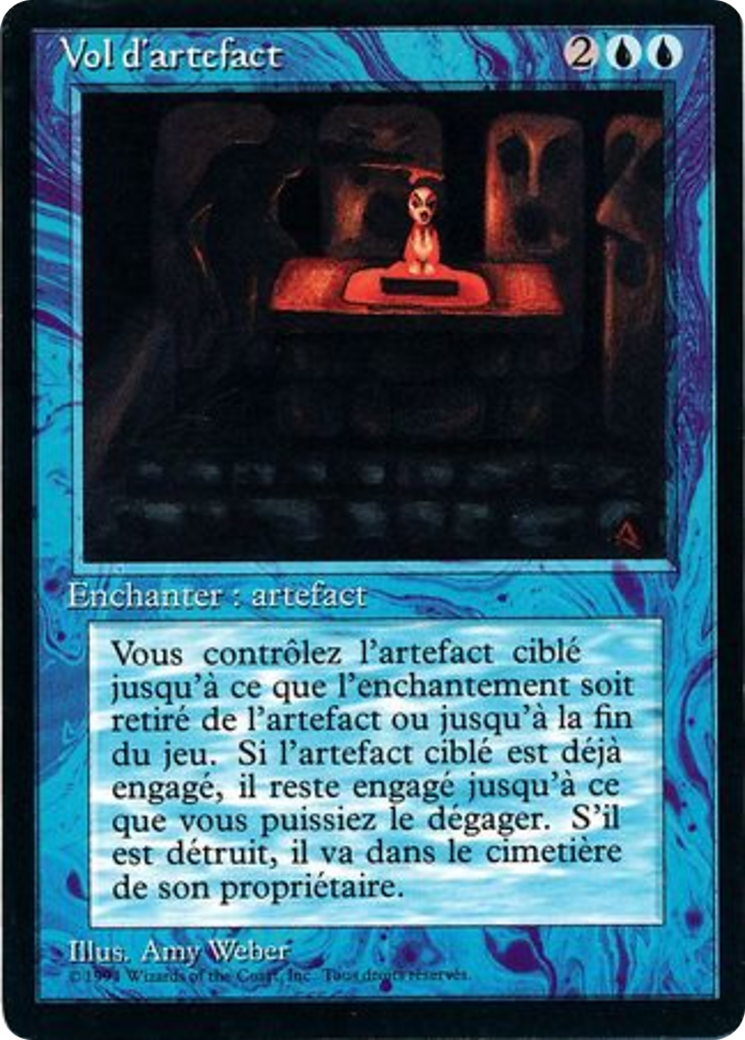 {F} Steal Artifact [Foreign Black Border][FBB 3ED 084]