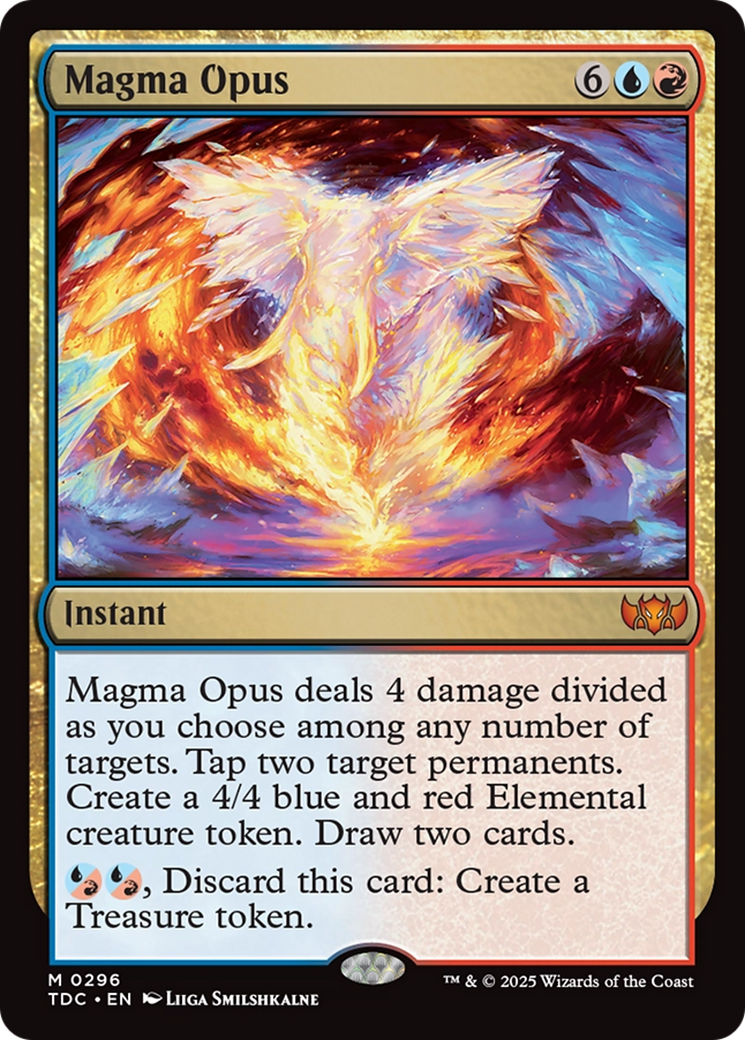 {R} Magma Opus [Tarkir: Dragonstorm Commander][TDC 296]