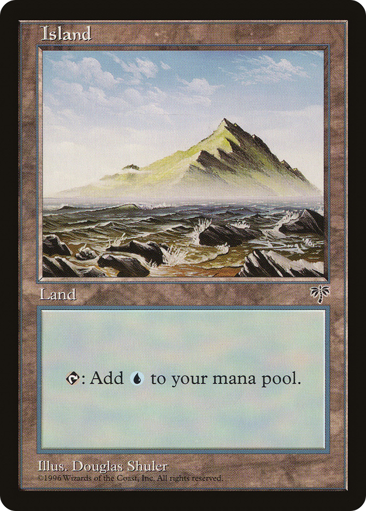 {B}[MIR 337] Island (337) [Mirage]