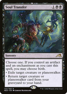 {R} Soul Transfer [Kamigawa: Neon Dynasty][NEO 122]