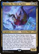 {R} Kotose, the Silent Spider (Promo Pack) [Kamigawa: Neon Dynasty Promos][PP NEO 228]