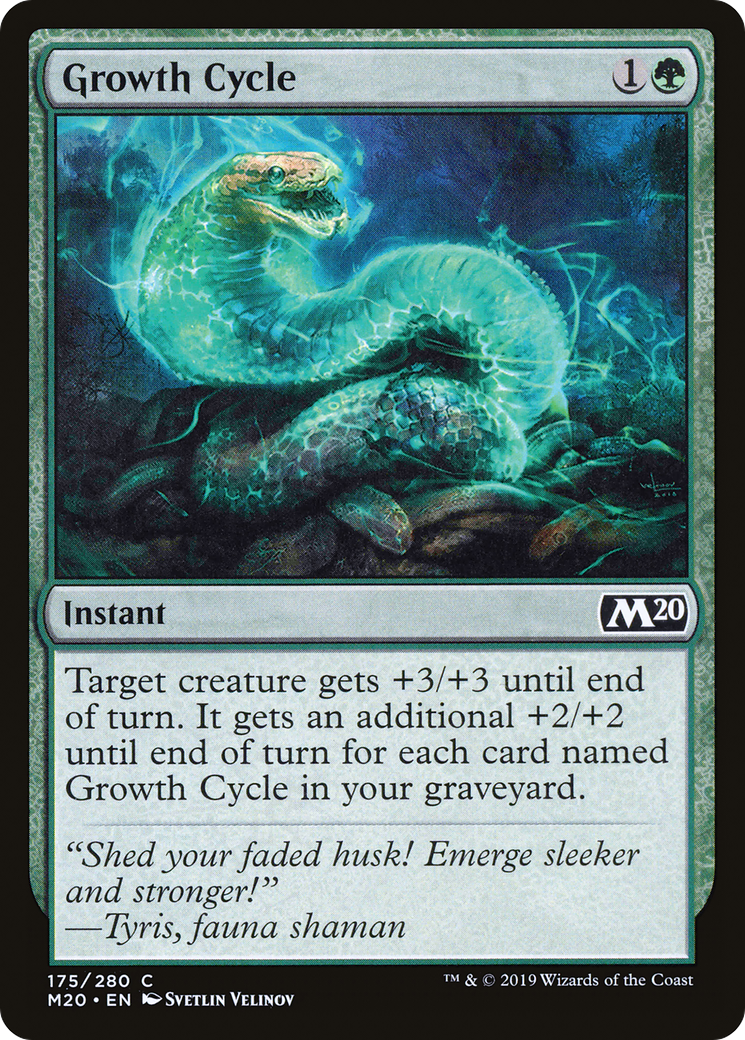 {C} Growth Cycle [Core Set 2020][M20 175]