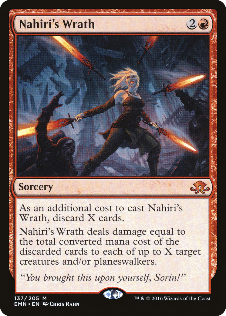 {R} Nahiri's Wrath [Eldritch Moon][EMN 137]