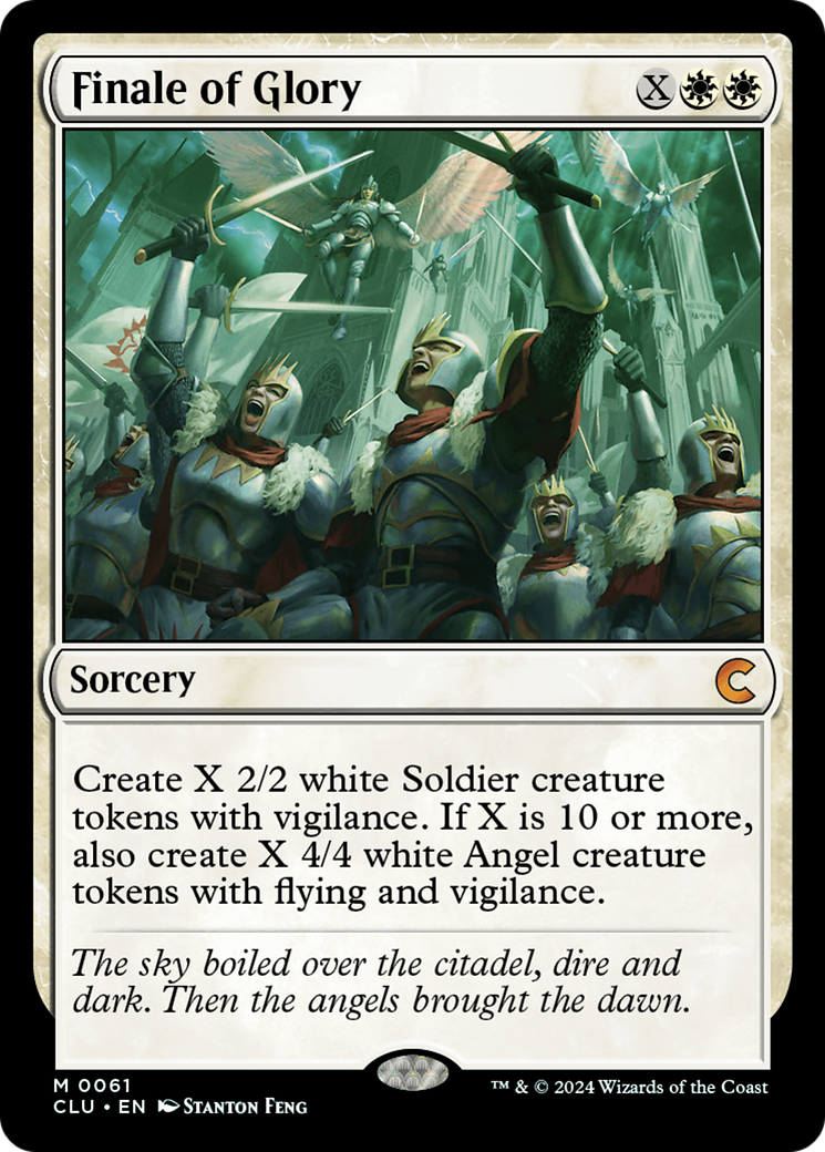 {R} Finale of Glory [Ravnica: Clue Edition][CLU 061]