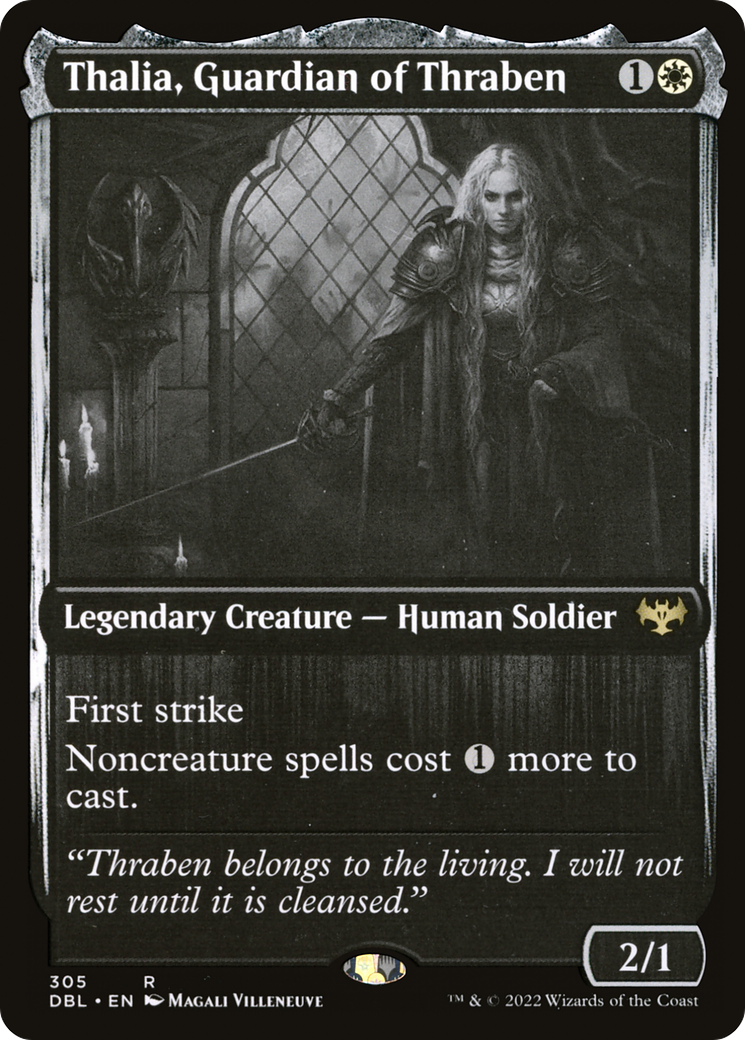 {R} Thalia, Guardian of Thraben [Innistrad: Double Feature][DBL 305]