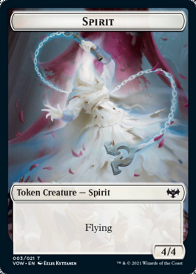 {T} Blood // Spirit (003) Double-sided Token [Innistrad: Crimson Vow Tokens][TVOW 017]