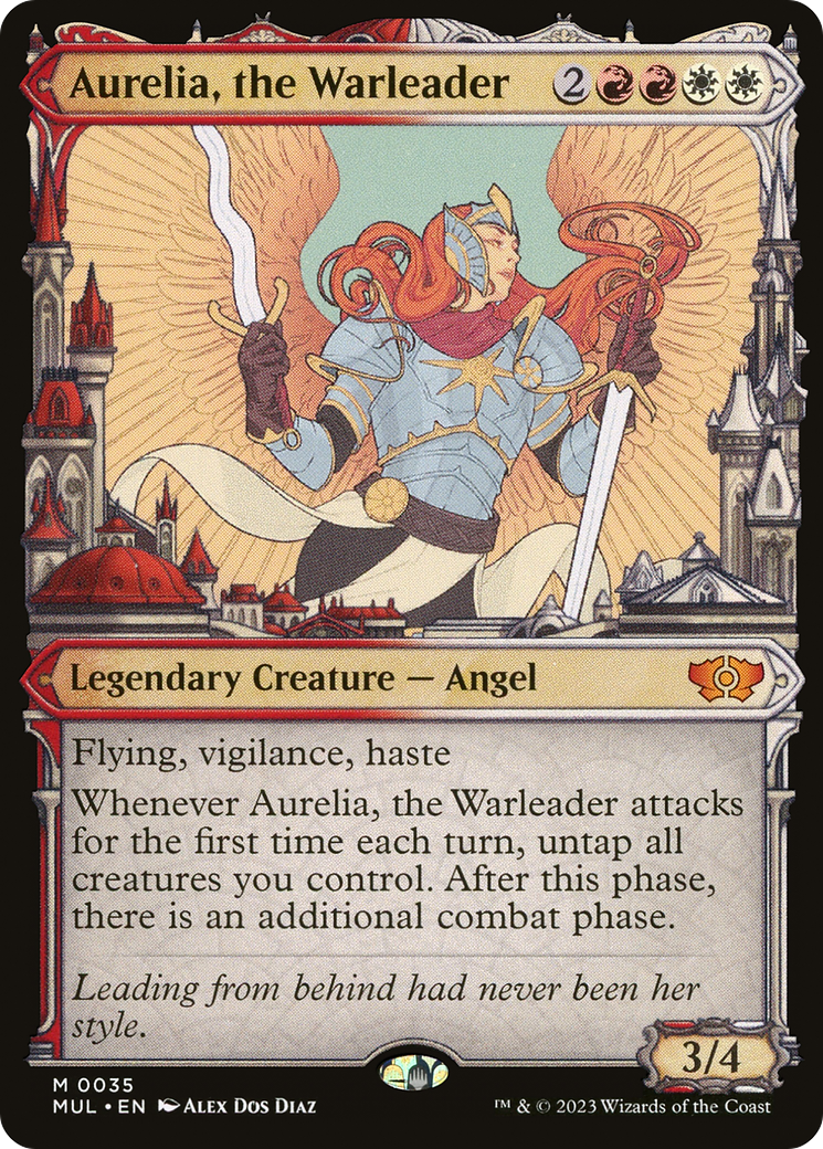 {R} Aurelia, the Warleader [Multiverse Legends][MUL 035]