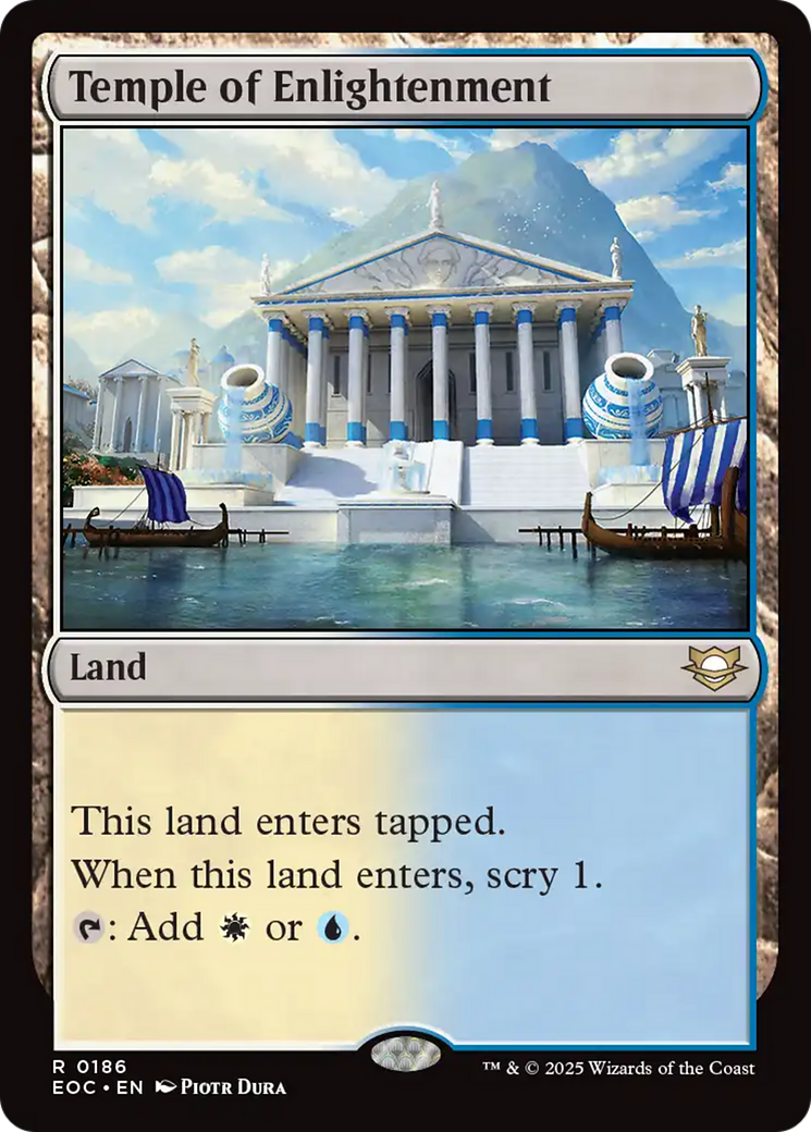 {R} Temple of Enlightenment [Edge of Eternities Commander][EOC 186]