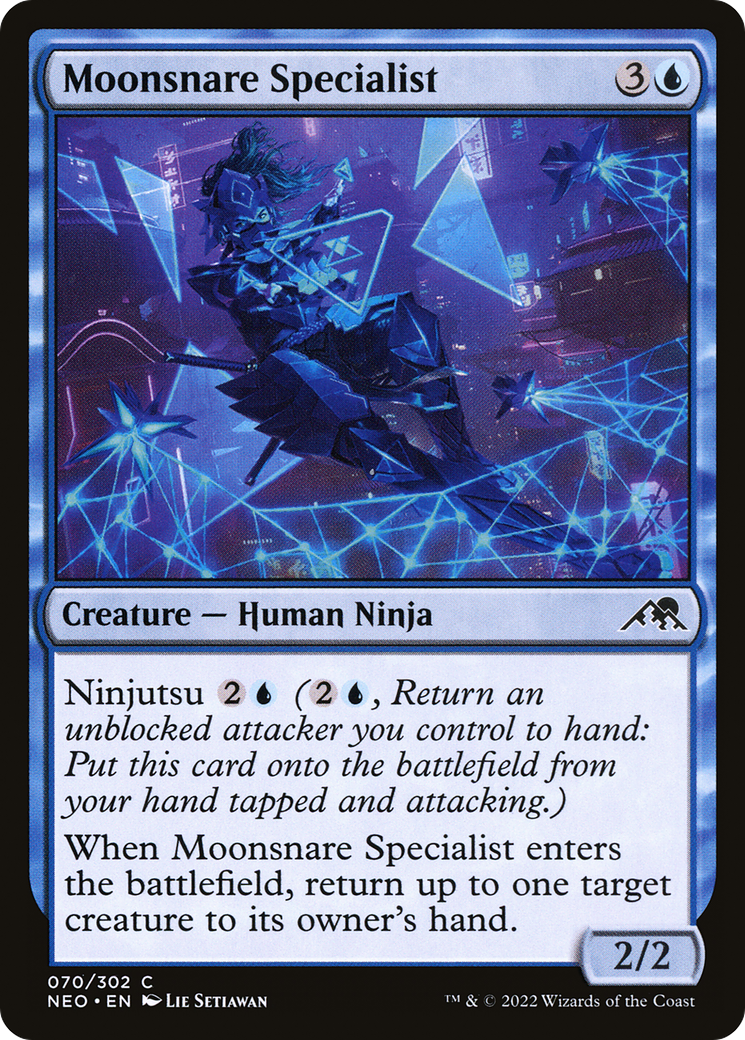 {C} Moonsnare Specialist [Kamigawa: Neon Dynasty][NEO 070]