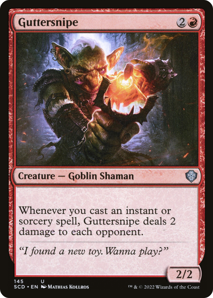 {C} Guttersnipe [Starter Commander Decks][SCD 145]