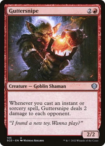 {C} Guttersnipe [Starter Commander Decks][SCD 145]