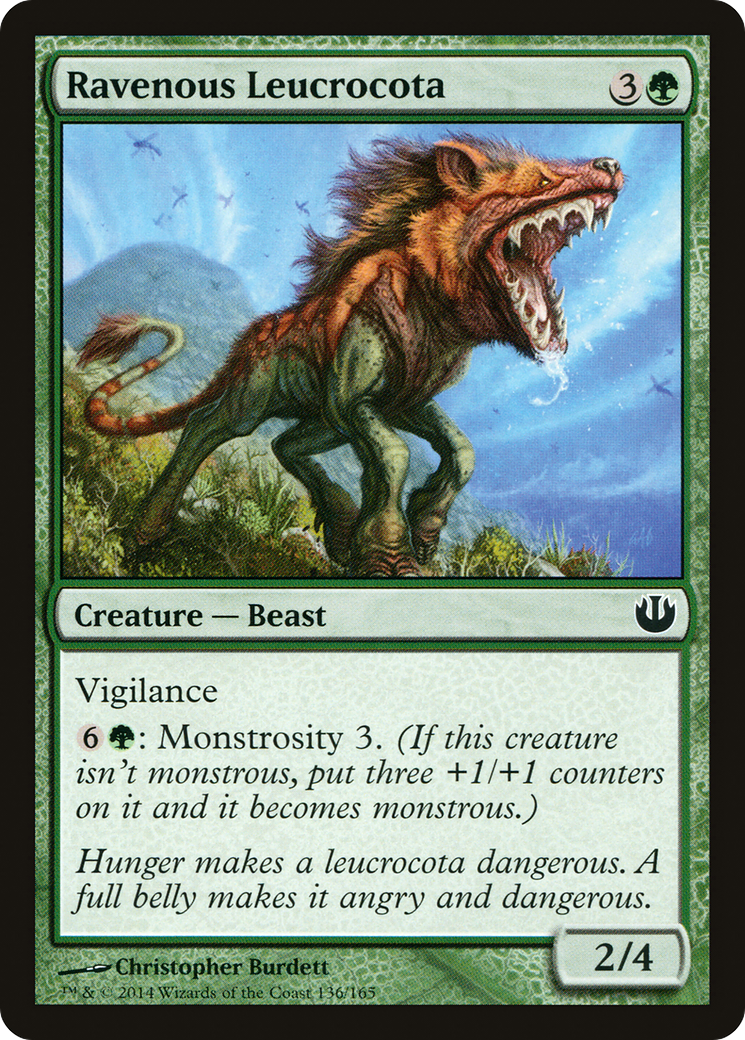 {C} Ravenous Leucrocota [Journey into Nyx][JOU 136] - Misty Mountain Games