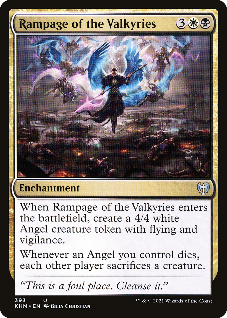 {C} Rampage of the Valkyries [Kaldheim][KHM 393]