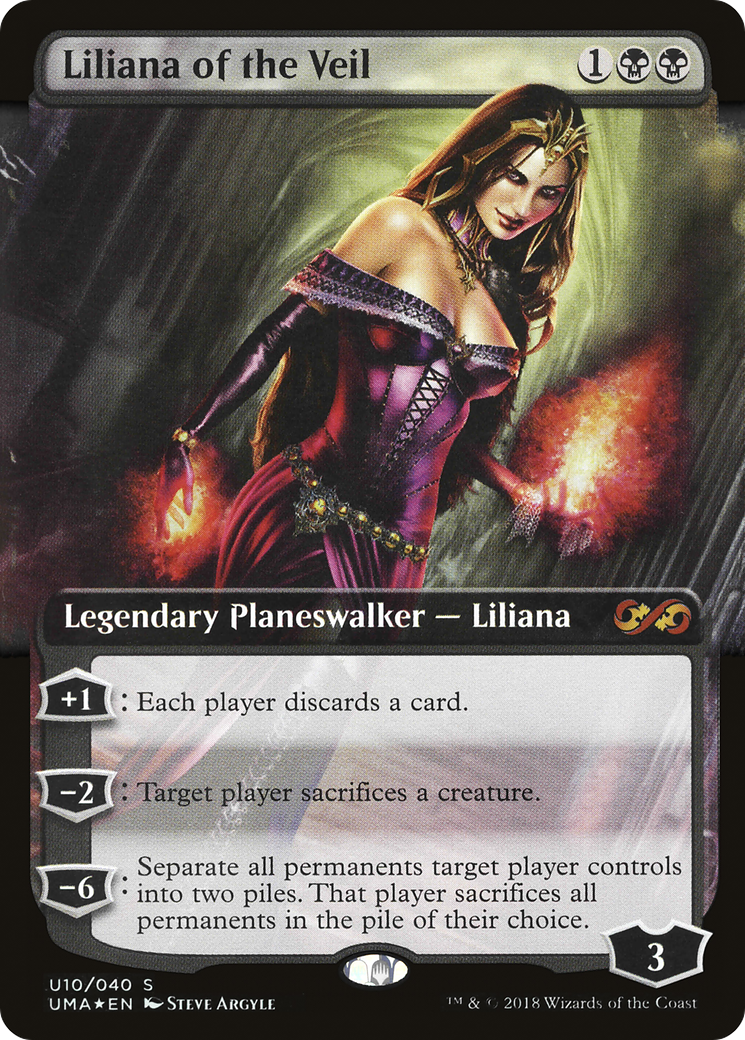 {R} Liliana of the Veil (Topper) [Ultimate Masters Box Topper][UMA U10] - Misty Mountain Games